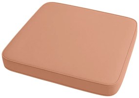 VIREON kültéri székpárna 44x45 cm, barna-narancs