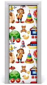 Ajtómatrica Játékok 75x205 cm