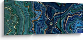 Kép - Achát márvány (órával) (90x30 cm)