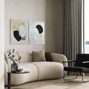 Kép szett kézzel festett részletekkel 2 db-os 50x70 cm Crystal – Styler