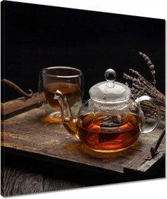 Vászonkép 50x50 De én kancsó tea