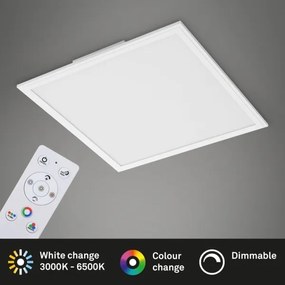 Briloner 7152-016-LED RGB Dimmelhető mennyezeti panel COLOUR LED/24W/230V 3000-6500K + távirányító