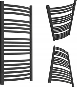 Mei 1150/470 Fürdőszobai Radiátor, Matt Fekete