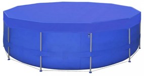 540 cm, 90 g/m² kör alakú PE medencetakaró