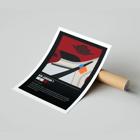 Nike Air Jordan 1 Chicago Off White poszter 20x30 Ajándék ötlet