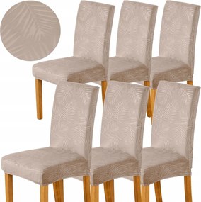 6 Db-os Székhuzat Szett Univerzális Velúr Szék Oeko-tex