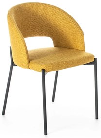 GRETA design szék - sárga