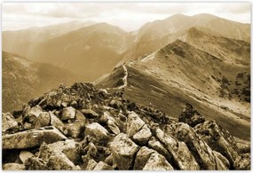 Poszterek 185x125 Tátra Lengyel hegyek Kilátás