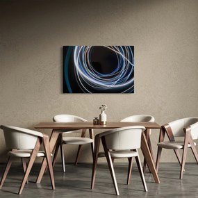 Kék vonalak képe (90x60 cm)