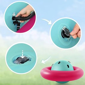 Felfújható kupolás libikóka