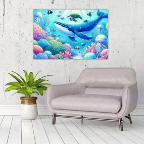 Kép – Víz alatti világ (90x60 cm)