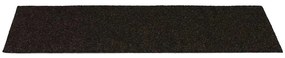 öntapadós lépcsőszőnyegek 30 db 60 x 25 cm sötétbarna téglalap alakú