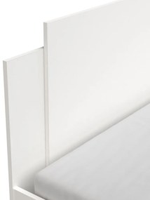 Life franciaágy 140x200cm Matt fehér N