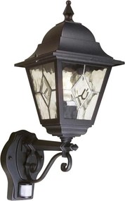 Elstead Lighting SECURITY LANTERS NR1-PIR-BLACK Fali lámpa 1x60W/E27 IP43
