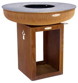 Carus M barna kültéri grill, ø 82 cm - Remundi