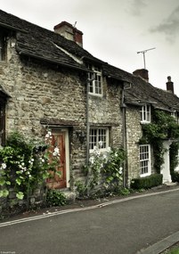 Poszter 21x29,7cm Régi kőház, Assaf Frank