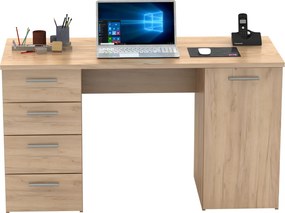 Íróasztal, artisan tölgy, EUSTACH