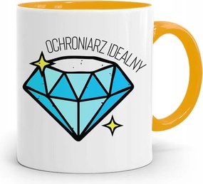 Őrző-védő Bögre Sárga Ajándék fényképes nyomattal