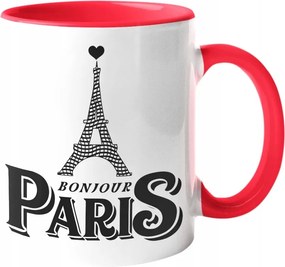 Látványos Bögre -bonjour Paris Kerámia Párizs Eiffel 330ml +doboz