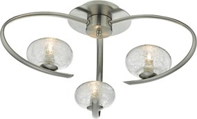 Dar Lighting LEIGHTON LEI5346 Plafonlámpa 3x40W/G9 IP20