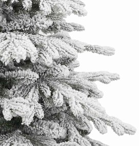 Műanyag Hajtogatós Karácsonyfa Fehér 180 cm PE és PVC