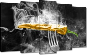 Képek 100x60 Sárga élesség a konyhában