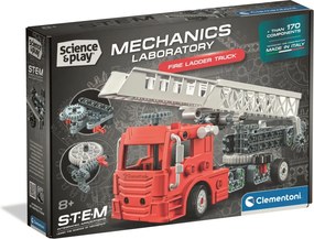 Tűzoltóautó Mechanics építőjáték Clementoni