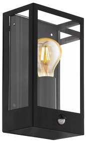 Eglo 99587 - Kültéri fali lámpa érzékelővel ALAMONTE 1xE27/60W/230V IP44 99587