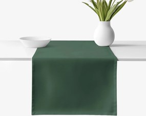 Goldea pamut asztali futó - sötétzöld 35x140 cm