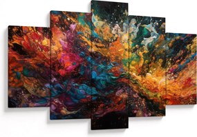 Kép - Színes absztrakció II. (150x105 cm)