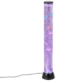 Buborékcső fekete 90 cm LED RGB-vel - Zoop