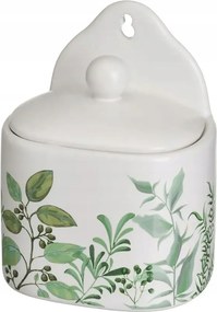 Kerámia Sótartó Rusztikus Akasztós Sótartó A Konyhába 0,5 L