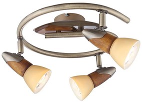 Globo 5443-3 - Spotlámpa LORD II 3xE14/40W/230V