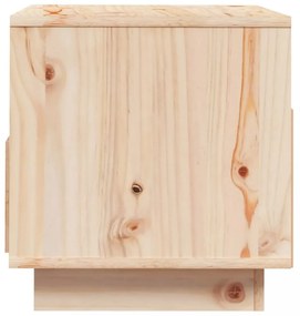 tömör fenyőfa TV-szekrény 60 x 35 x 37 cm
