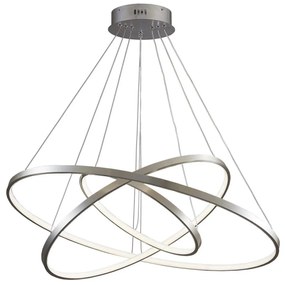 LED Csillár zsinóron LEA LED/60W/230V 4000K átm. 80 cm króm