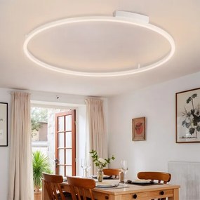 Brilagi - PORTOFINO LED dimmelhető lámpatest LED/85W/230V Ø 120 cm fehér + távirányító