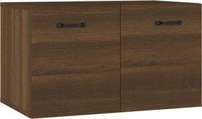 vidaXL barna tölgyszínű szerelt fa faliszekrény 60 x 36,5 x 35 cm