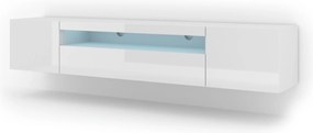 TV asztal/szekrény Aurora 200 (fényes fehér). 1057709