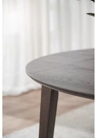 Tölgyfa kerek bővíthető étkezőasztal ø 120 cm Filippa – Rowico