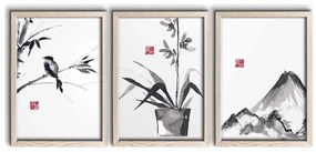 Kép szett 3 db-os 38x53 cm – Wallity