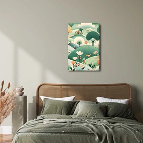 Kép tavaszi nap a természetben