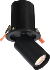 Beépíthető Lámpa Fekete Termo ITALUX-SPL-50310-1R-BK
