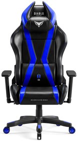 Gamer szék Diablo X-Horn 2.0 Átlagos méret, Fekete-kék