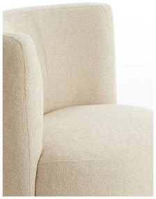 Krémszínű fotel Kamova – Light &amp; Living