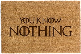 Lábtörlő Ajtó Alá You Know Nothing 40x60cm