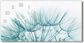 Üveg falióra Pitypang mag 60x30 cm