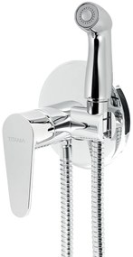 Bidé csaptelep Novaservis Titania Fresh vakolat alatti résszel együtt króm 96211.0