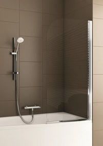 KFA Armatura Modern zuhanyparaván 68 cm egyrészes króm fényes/átlátszó üveg 170-06990P
