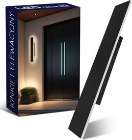 Homlokzati Fali Lámpa 18W Led CCD Kültéri Kerti Fali lámpa IP65 60cm