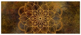 Kép - Az öröm mandala (120x50 cm)